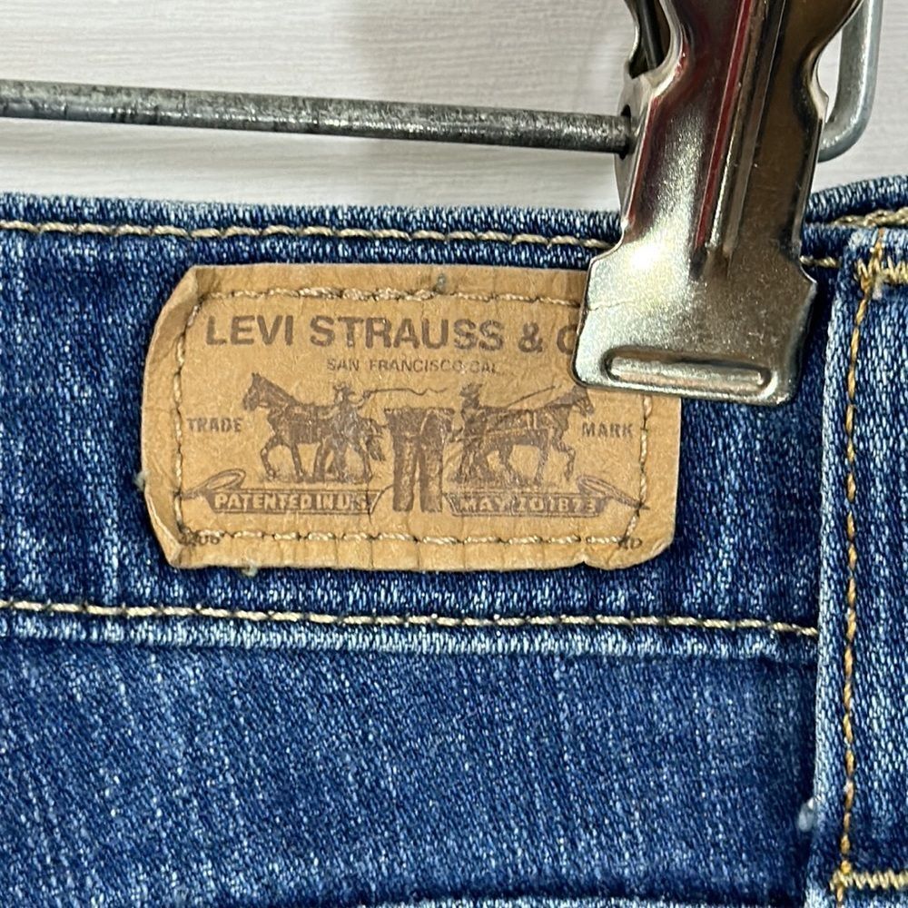 Levi's Vintage Y2K Levi’s 550 Relaxed Boot Cut Jeans. Size 8L 8 Long Y2k - Picture 8 of 14